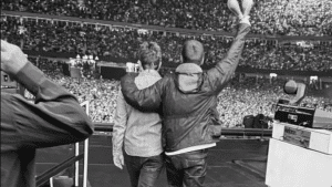 Oasis Reunion Ignites Cardiff: Gallagher Brothers Reunite After 16 Years for Electric Stadium Show Noel and Liam Gallagher Cardiff Champagne Supernova